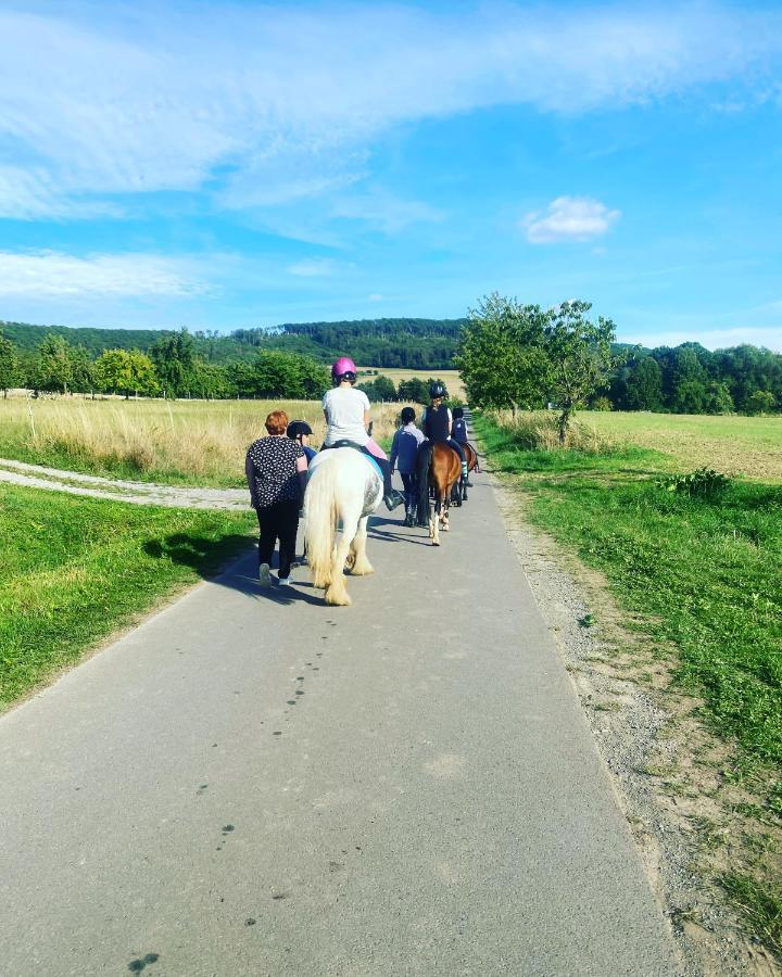 Fewo Im Reit- Und Ponyparadies Roos Halle  Luaran gambar