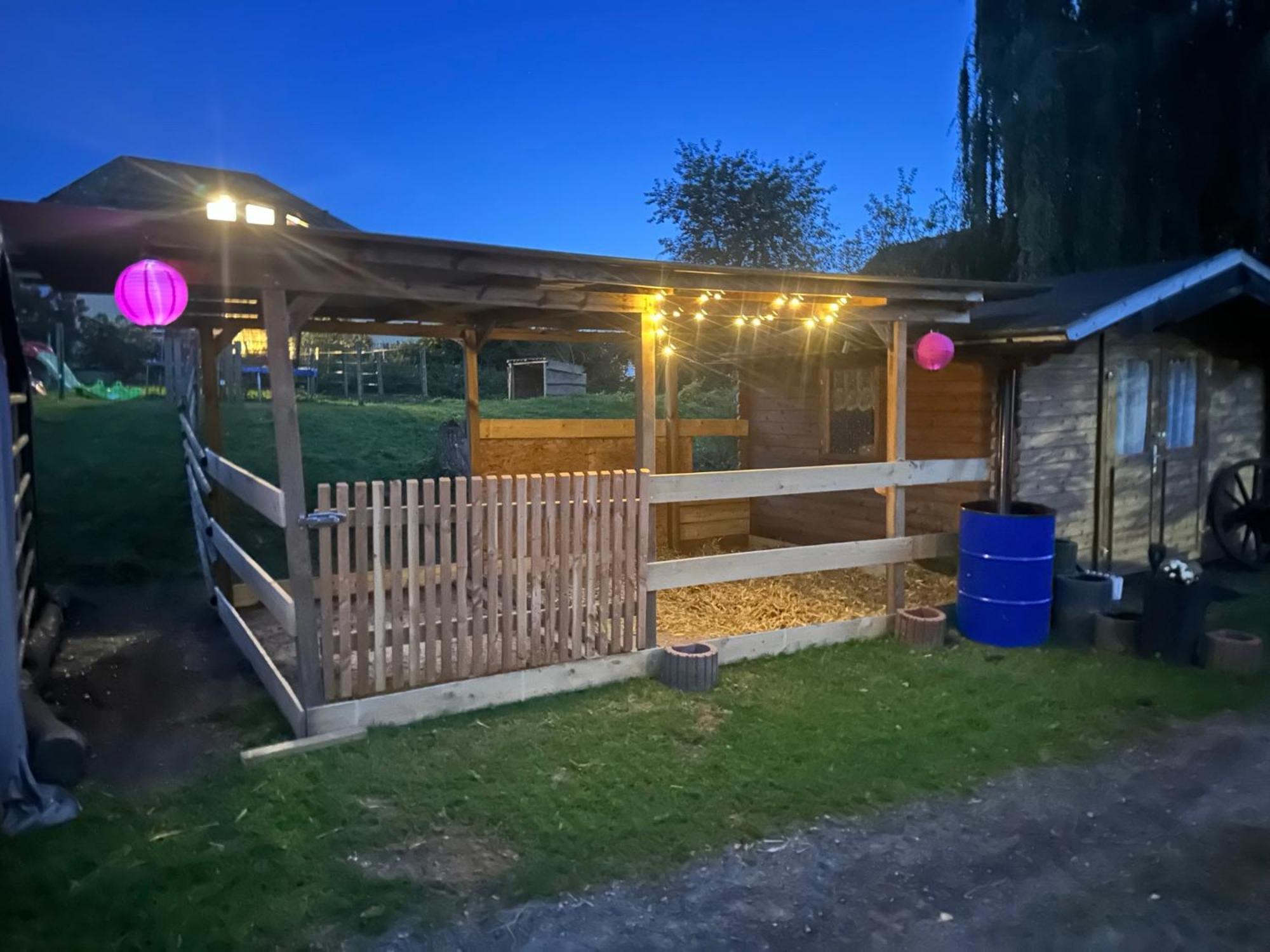 Fewo Im Reit- Und Ponyparadies Roos Halle  Luaran gambar